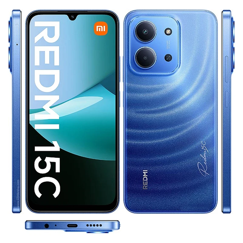 گوشی شیائومی redmi 15c با حافظه 128 گیگابایت رم 4