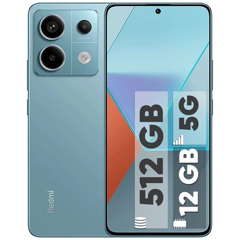 گوشی شیائومی Not 13 pro 5G با حافظه 512 گیگابایت رم 12